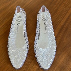 Never worn Jeffrey Campbell Havana Last jelly shoes